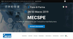 Desktop Screenshot of mecspe.com